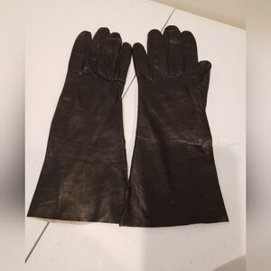 Max Mayer Leather Gloves Made In Italy